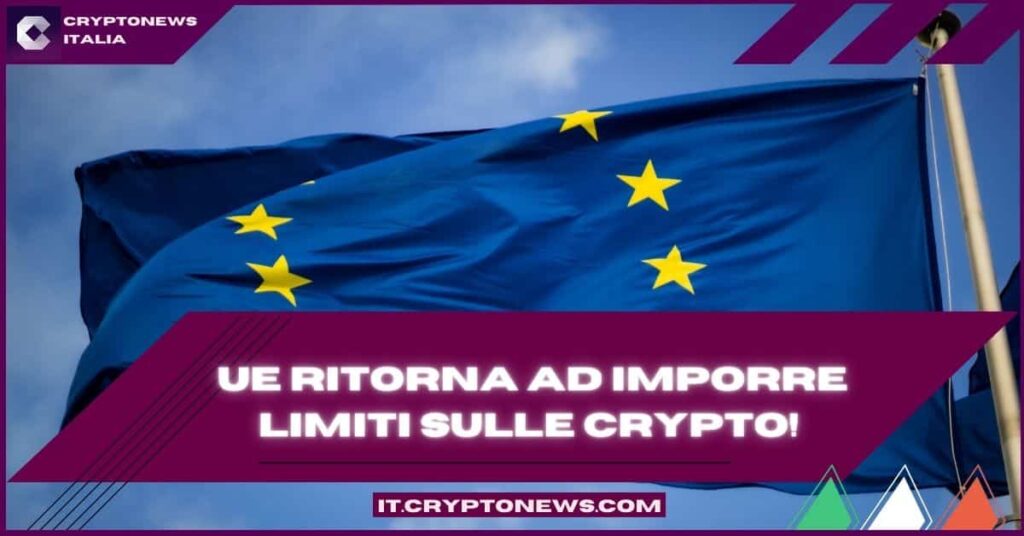 Legislatori UE – limite di 1 000 euro sulle transazioni crypto di wallet anonimi