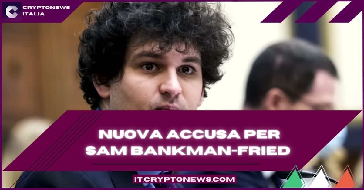 Sam Bankman-Fried è stato accusato di corruzione in Cina