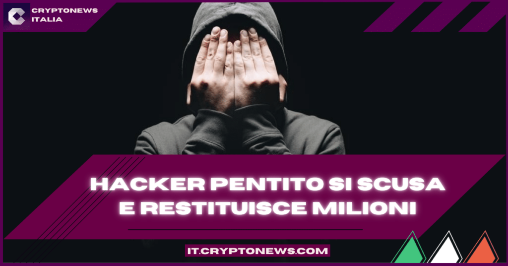L’hacker che ha rubato 200 milioni di dollari a Euler si scusa e restituisce le criptovalute