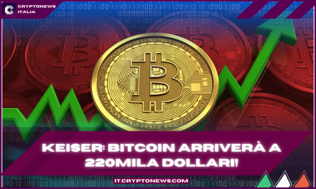 L’audace previsione di Max Keiser: Bitcoin raggiungerà i 220 mila dollari!