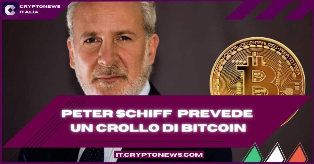 Bitcoin sull’orlo di un crollo – Peter Schiff torna a ruggire su Twitter