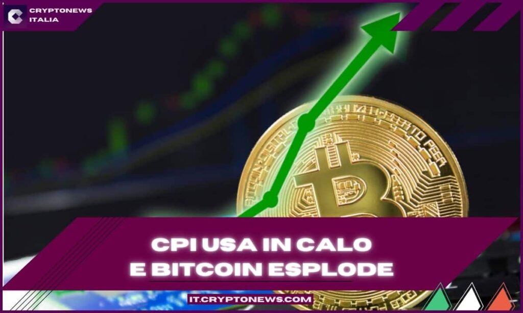 CPI USA in calo rispetto alle aspettative – ottime notizie per Bitcoin!