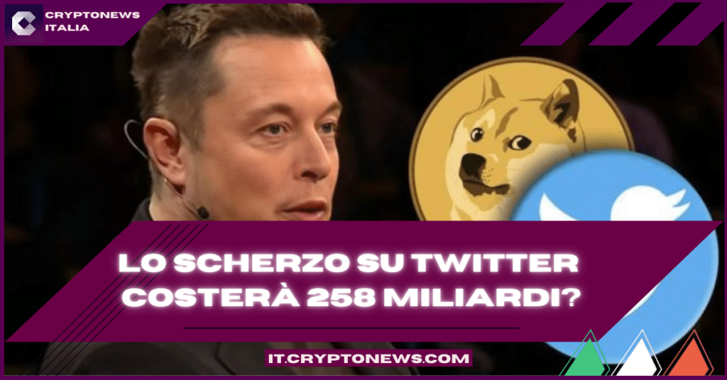 Elon Musk vuole annullare la causa per Dogecoin ma ci ricasca e cambia il logo a Twitter