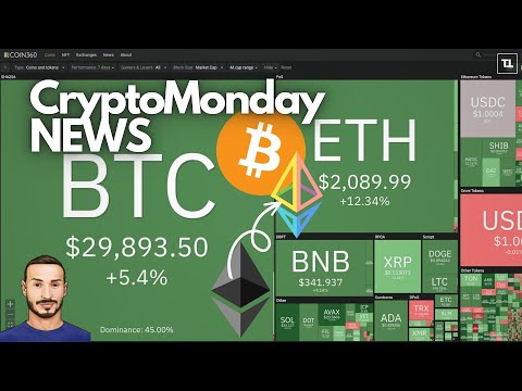 BITCOIN & ETHEREUM trainano il Mercato 🟢 CryptoMonday NEWS w16/’23