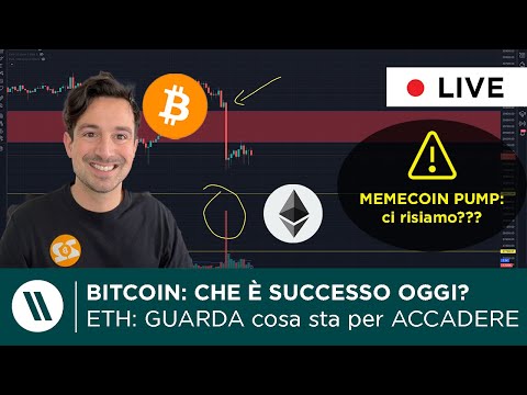 BITCOIN e CRYPTO INCIAMPANO all’IMPROVVISO: PERCHÈ?  ETHEREUM: GUARDA cosa STA PER SUCCEDERE!