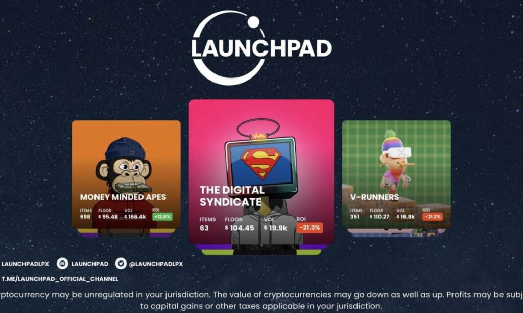 Un nuovo modo di investire: scopri gli NFT su Launchpad.xyz