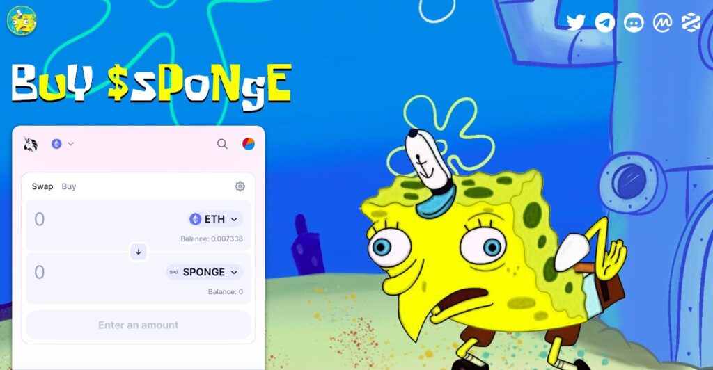 Come acquistare Spongebob (SPONGE) nel 2023 – La guida passo passo per i meno esperti!