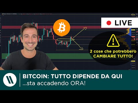 BITCOIN: STA SUCCEDENDO PROPRIO ORA!! (ed è IMPORTANTISSIMO)  2 cose che potrebbero CAMBIARE TUTTO