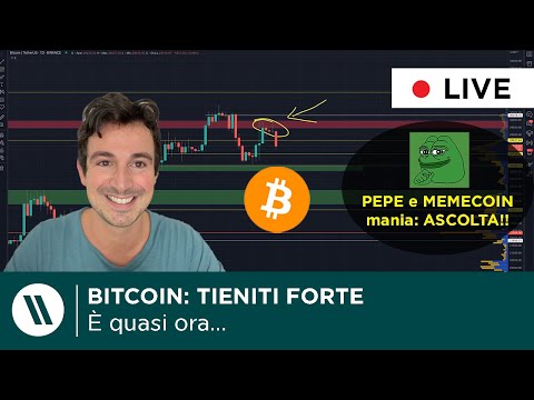 BITCOIN: TIENITI FORTE!! (- 2 giorni)  PEPE e MEMECOIN MANIA: ASCOLTA BENE e fai ATTENZIONE!!