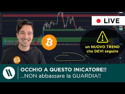 BITCOIN: NON ABBASSARE LA GUARDIA PROPRIO ORA CHE…  un NUOVO TREND che DEVI SEGUIRE!!