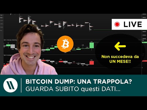 BITCOIN DUMP: CHE SUCCEDE? (possibile TRAPPOLA: GUARDA QUESTI DATI!)  LEDGER TORNA INDIETRO!!