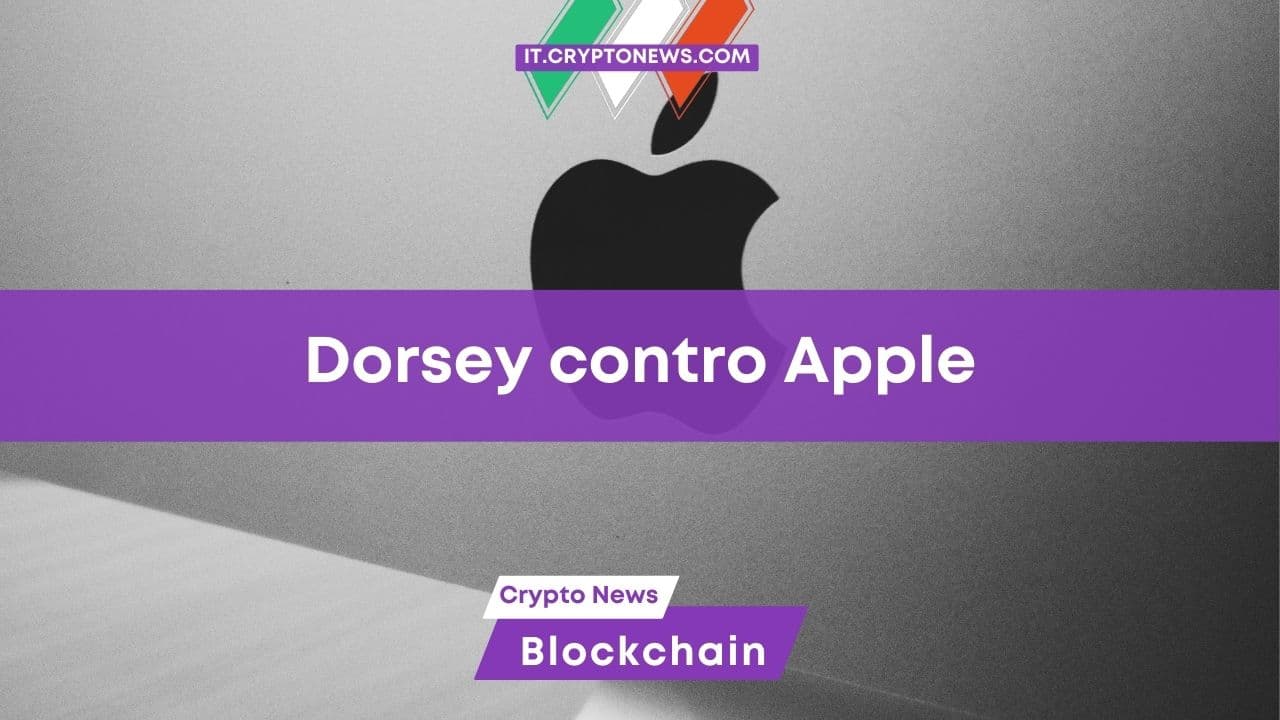 Jack Dorsey accusa Tim Cook e la policy di Apple contro le crypto