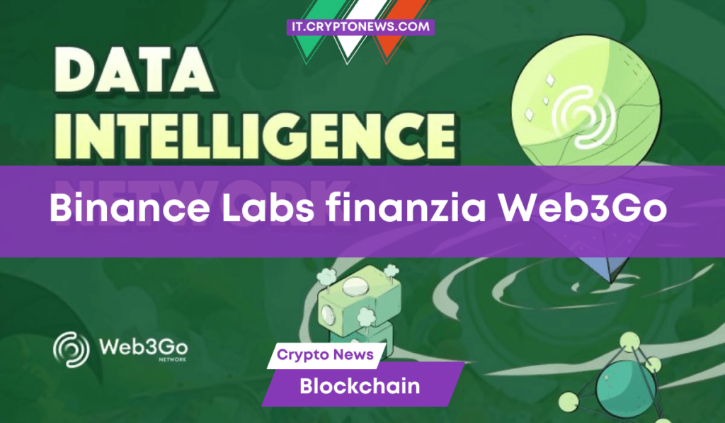Binance Labs guida un finanziamento di $4 milioni per Web3Go