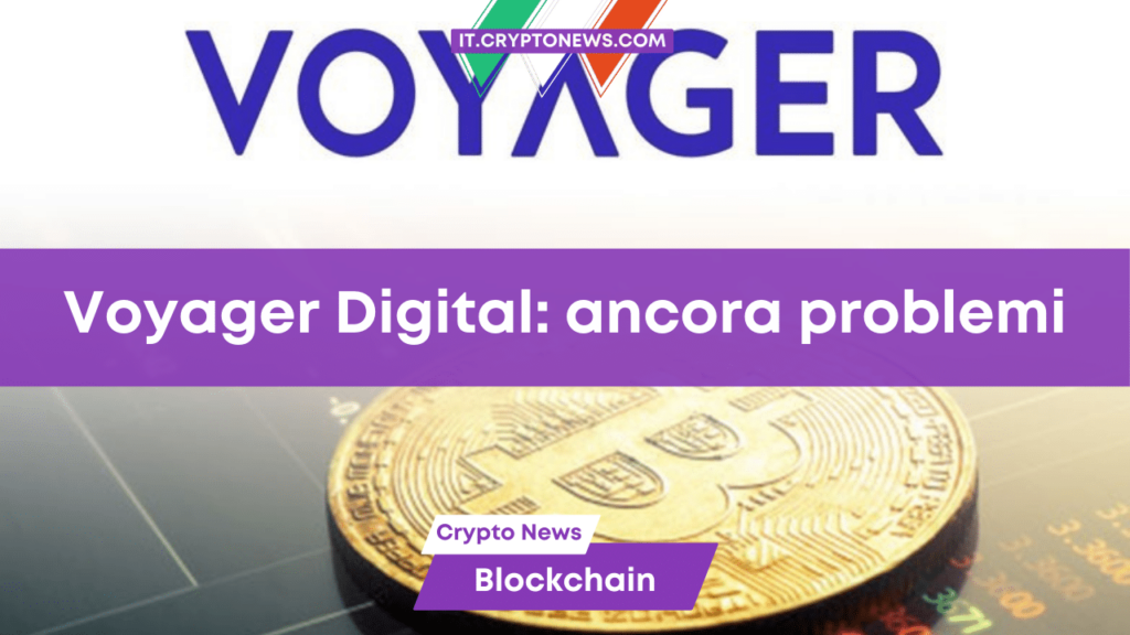 Voyager Digital registra 250 milioni di dollari di prelievi