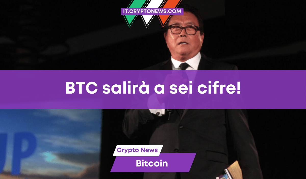 Robert Kiyosaki lancia una nuova previsione shock per Bitcoin