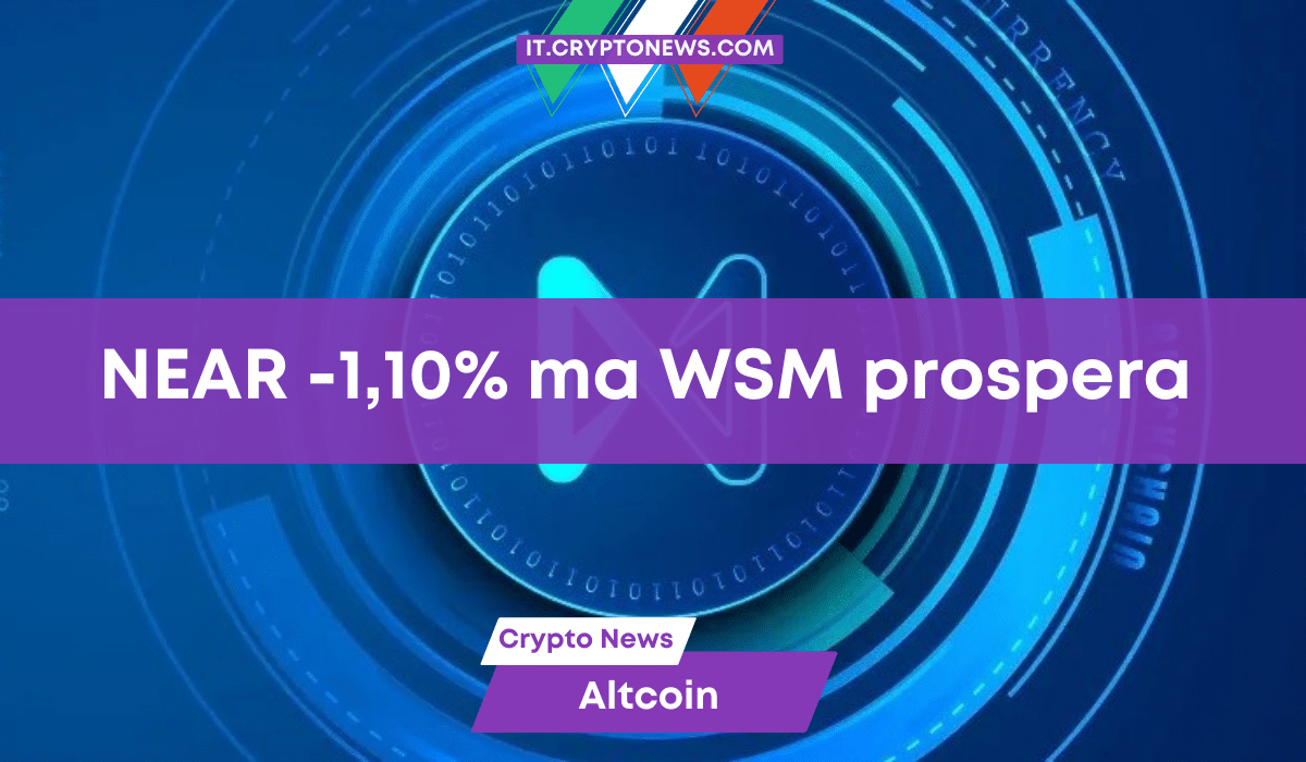 NEAR perde l’1,10% mentre WSM guadagna terreno!