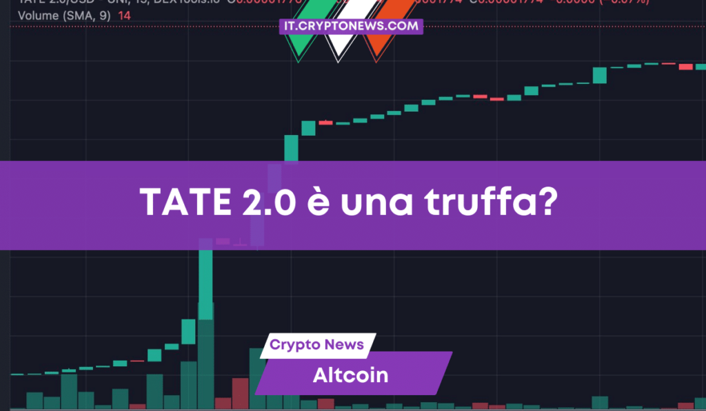 TATE 2.0 sale del 30.000%, ma gli esperti dicono che è una truffa