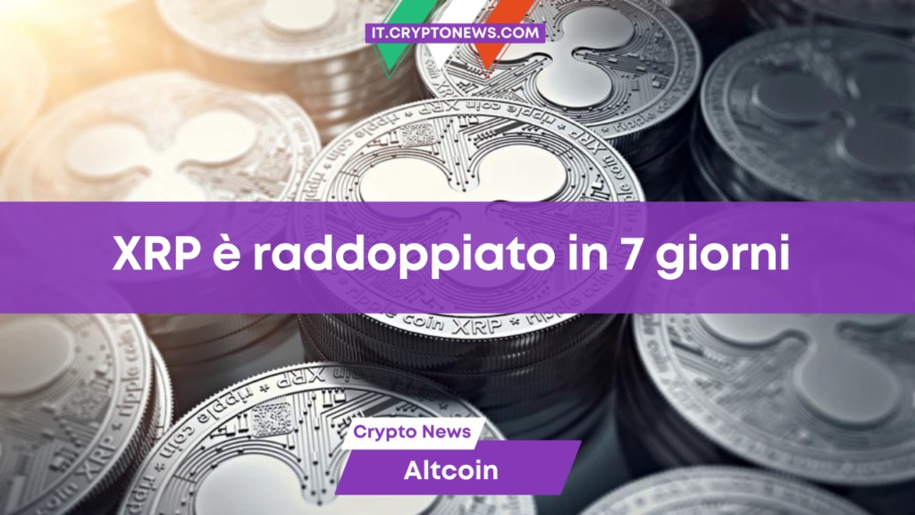 XRP è raddoppiato, intanto Launchpad XYZ ha raccolto 1,1 milioni di dollari