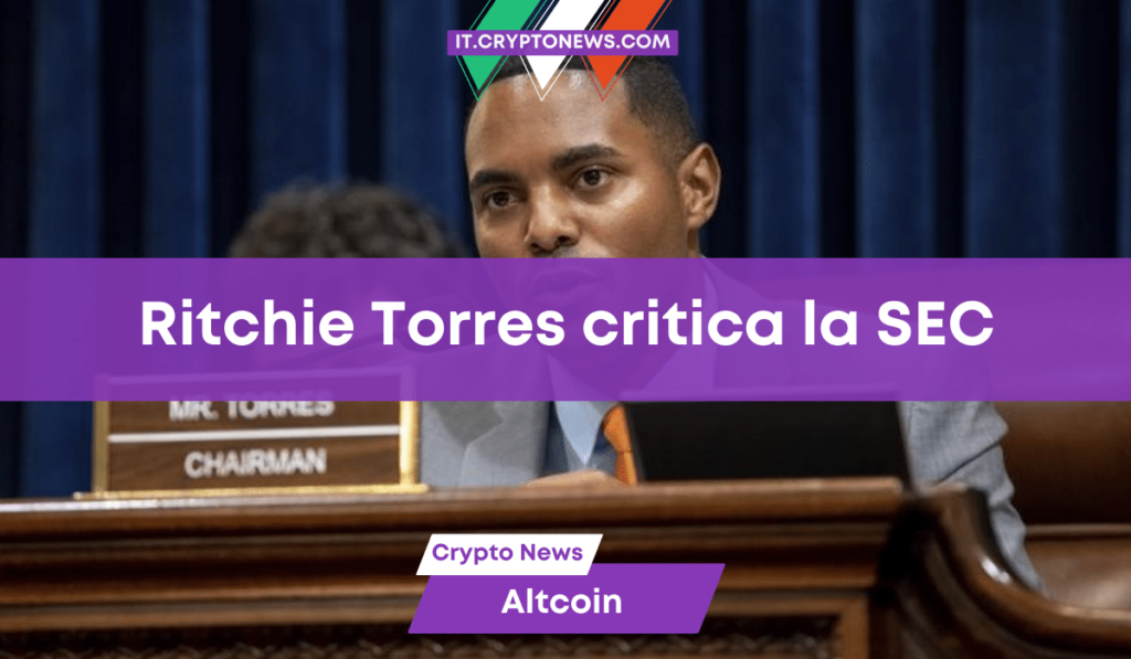 Torres critica “l’assalto normativo sconsiderato” della SEC alle criptovalute