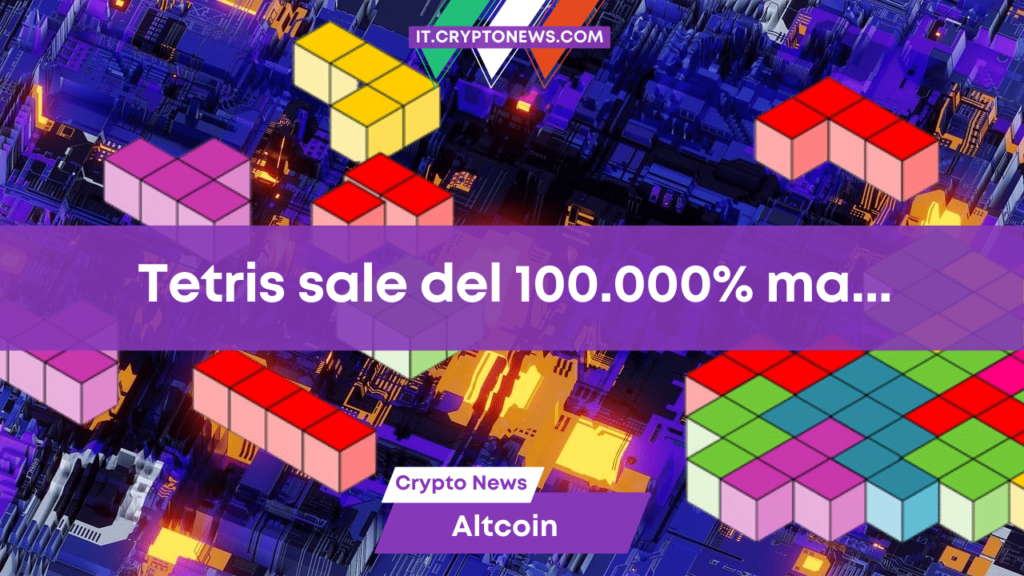 Il token Tetris sale del 100.000% in 24 ore ma gli esperti dicono che è una truffa