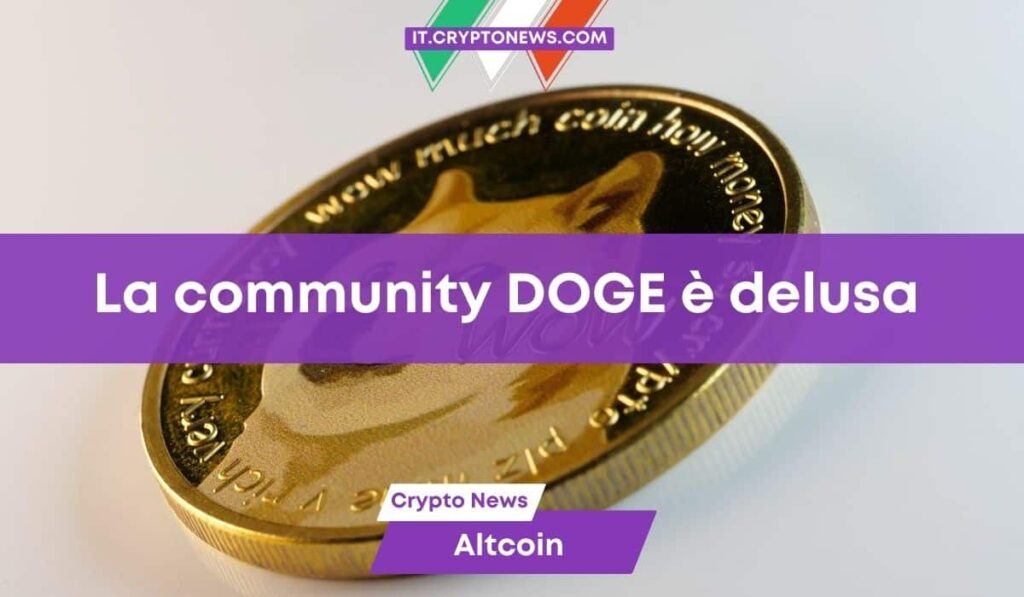 La community di Dogecoin è dispiaciuta per il nuovo logo di Twitter