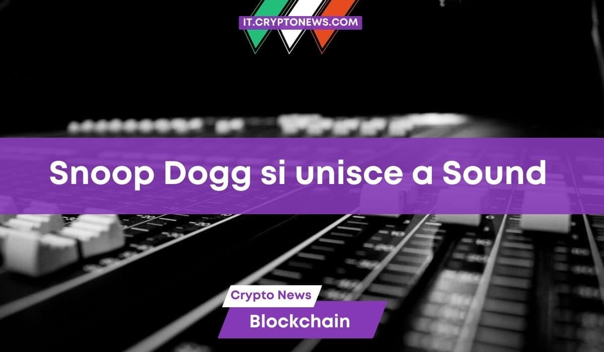 Snoop Dogg si unisce a Sound nel round di finanziamento da $ 20 milioni