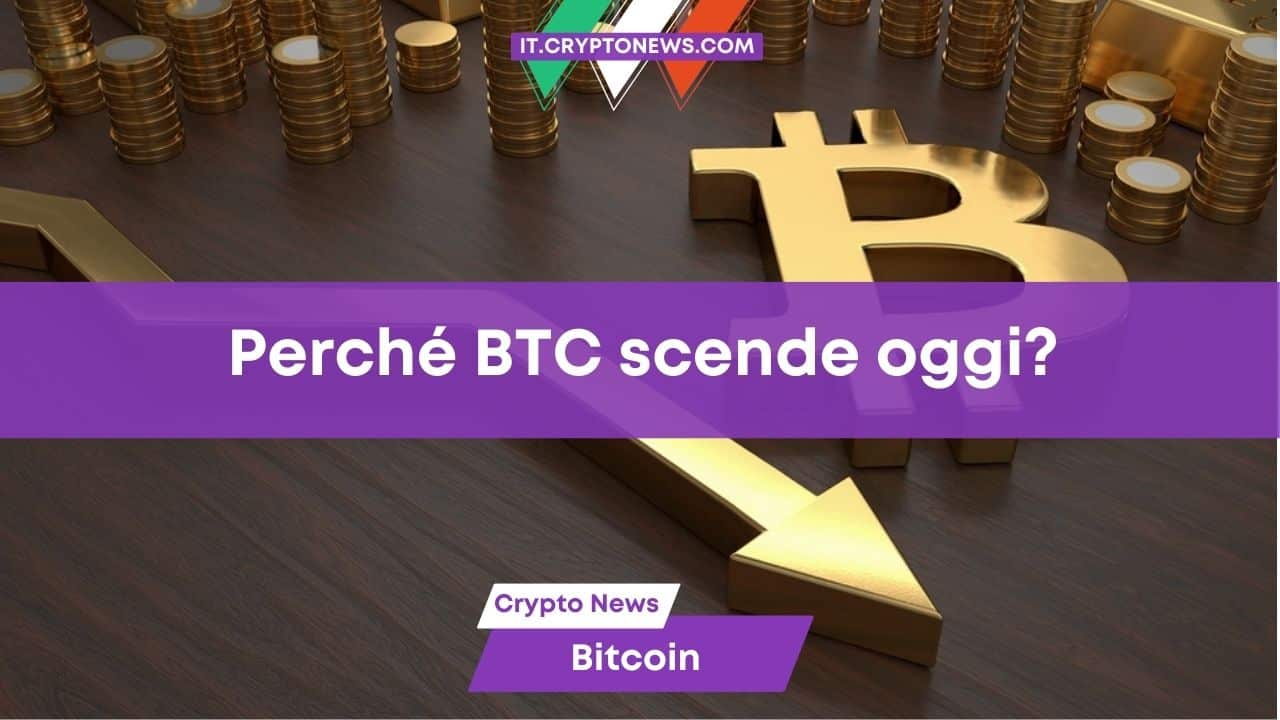 BTC scende improvvisamente a 29k: cosa succede?