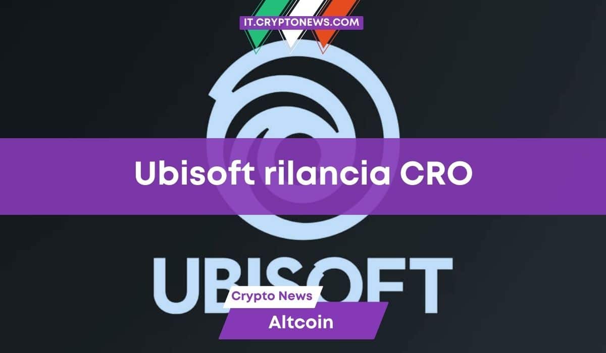 Ubisoft è il nuovo validatore nell’ecosistema Cronos. CRO pronto a decollare