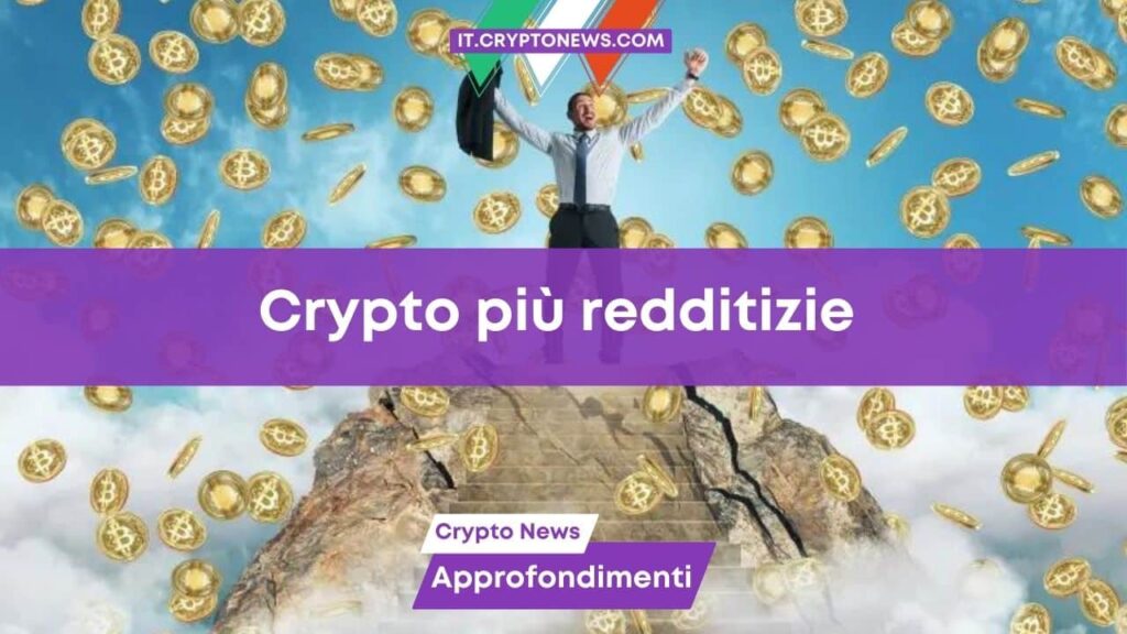 Top 9 criptovalute più redditizie del 2023