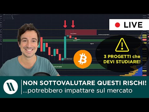 BITCOIN, CRYPTO: DUE RISCHI che NON DEVI SOTTOVALUTARE  3 PROGETTI che DEVI STUDIARE