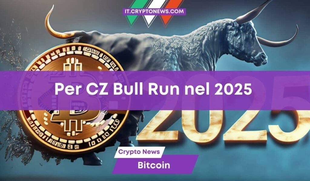 Il CEO di Binance “CZ” prevede una Bull Run crypto nel 2025