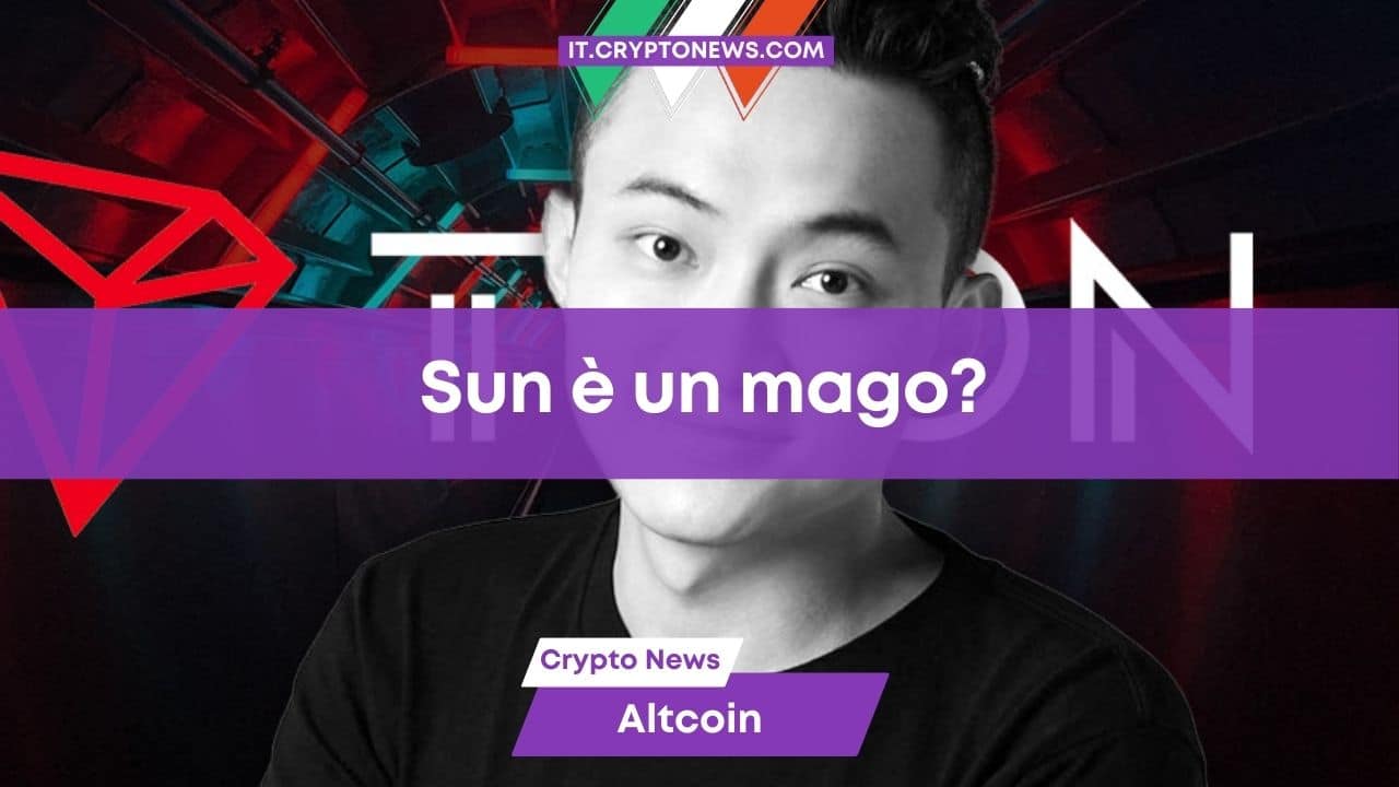 Justin Sun è un mago? L’accusa di aver generato dal nulla $62 milioni!