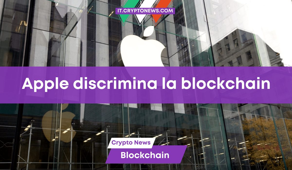 L’App Store di Apple sotto accusa per le limitazioni a Blockchain e NFT