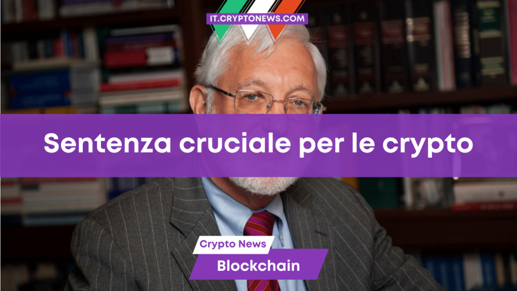 Notizia Shock: il giudice Rakoff ribalta la sentenza del caso Ripple!