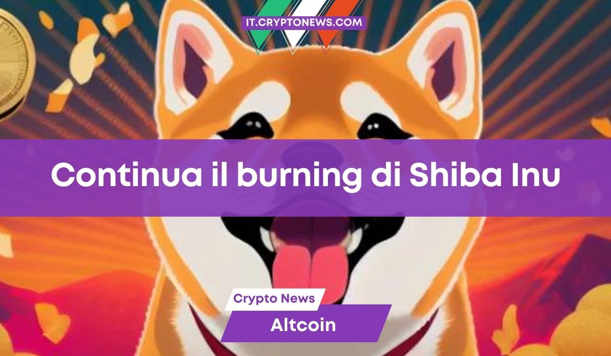 La community di SHIB effettua il burning di milioni di Shiba Inu!