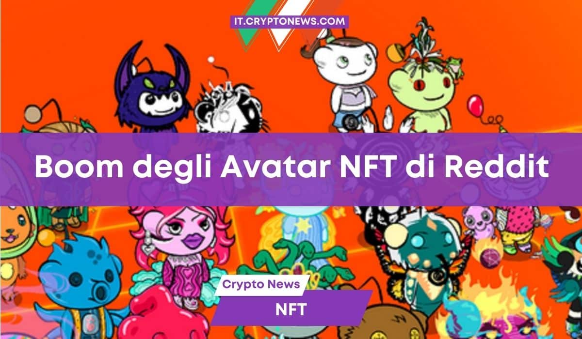 Gli avatar NFT di Reddit su Polygon arrivano a 20 milioni!