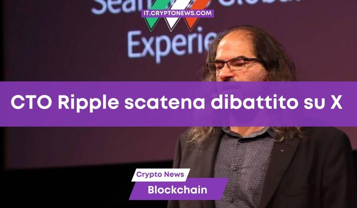 Il CTO di Ripple accende un dibattito sulla monetizzazione dei contenuti di X