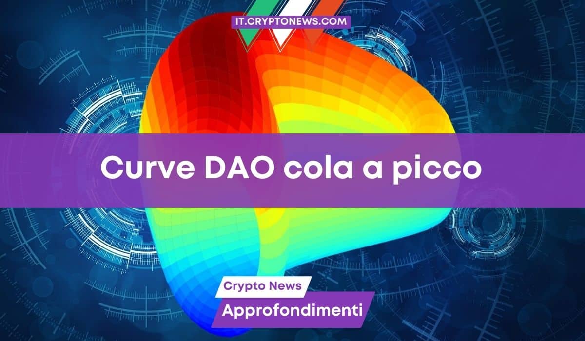 Curve DAO sta colando a picco dopo l’exploit. Questa crypto invece va a gonfie vele