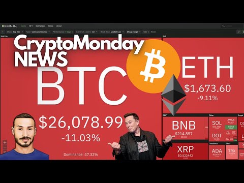 BITCOIN scende, c’entra Elon? 🔴 CryptoMonday NEWS w34/’23