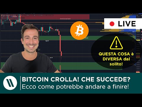 BITCOIN e CRYPTO CROLLANO: PERCHÈ? CHE SUCCEDERA’ ORA?  UNA COSA PERO’ è DIVERSA… (guarda!)