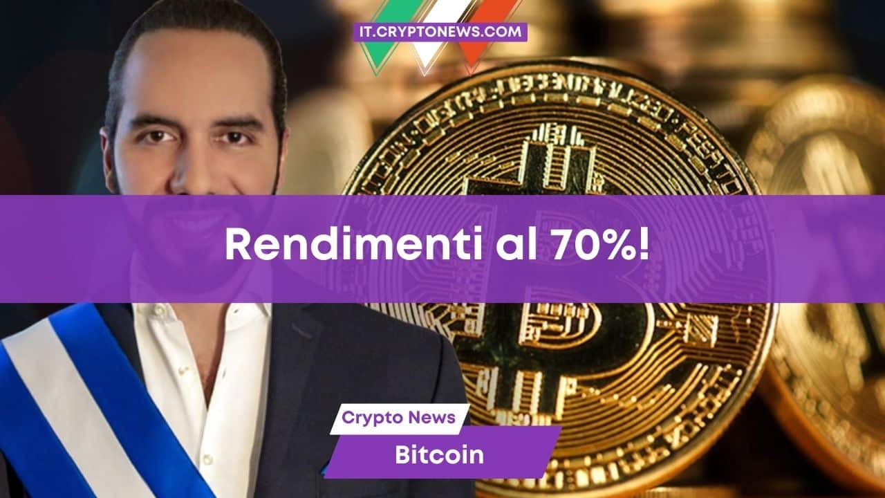 El Salvador: i rendimenti obbligazionari salgono al 70% grazie a Bitcoin nel 2023