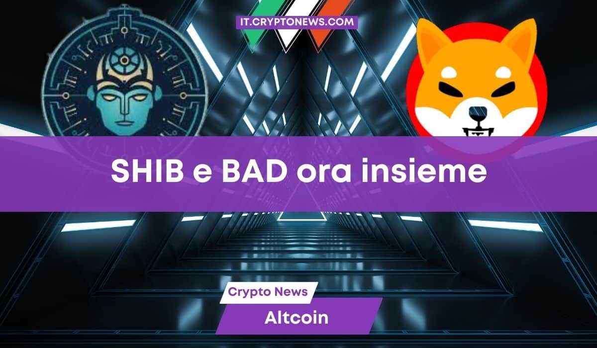 Bad Idea AI (BAD) è il nuovo partner di Shiba Inu (SHIB) e il prezzo decolla