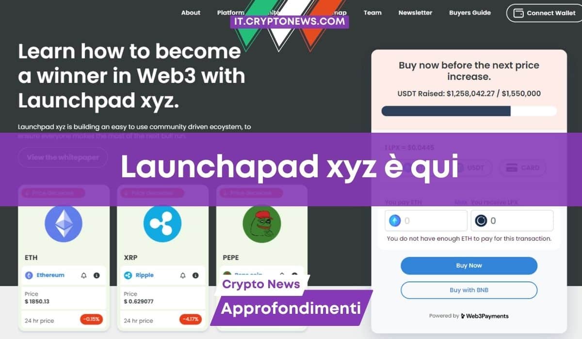 Launchpad xyz: Investi come un professionista grazie all’intelligenza artificiale (AI)