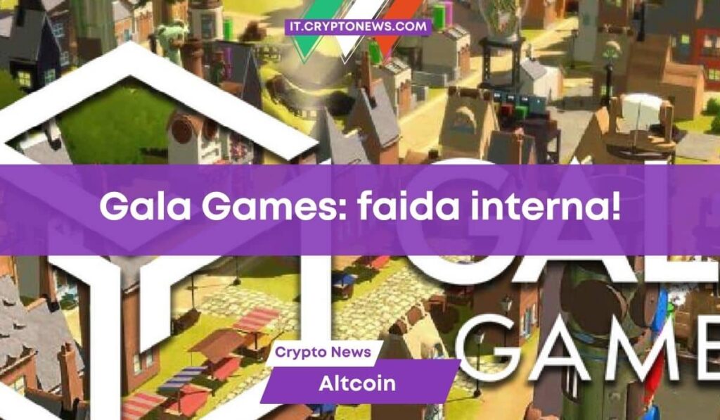 I fondatori di Gala Games (GALA) si denunciano a vicenda e il token crolla!