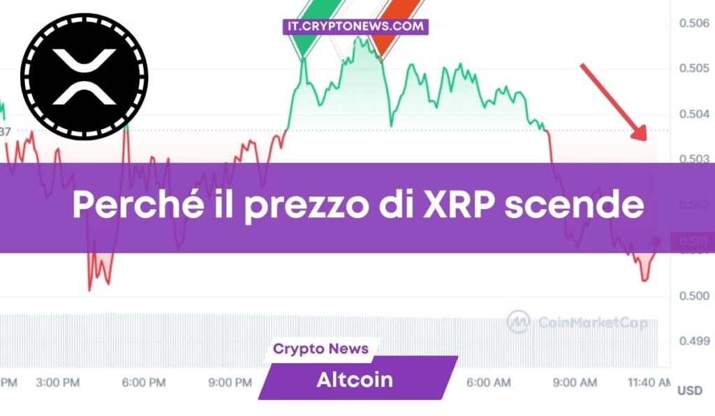 Previsioni prezzo XRP: perché il valore del token continua a scendere?