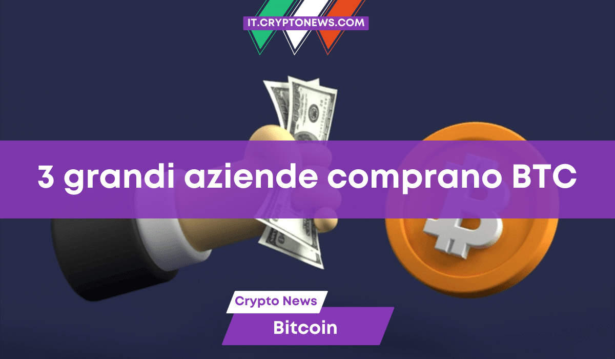 Tre grandi aziende stanno acquistando Bitcoin sotto i 30.000 dollari. Compreranno anche Bitcoin Minetrix?