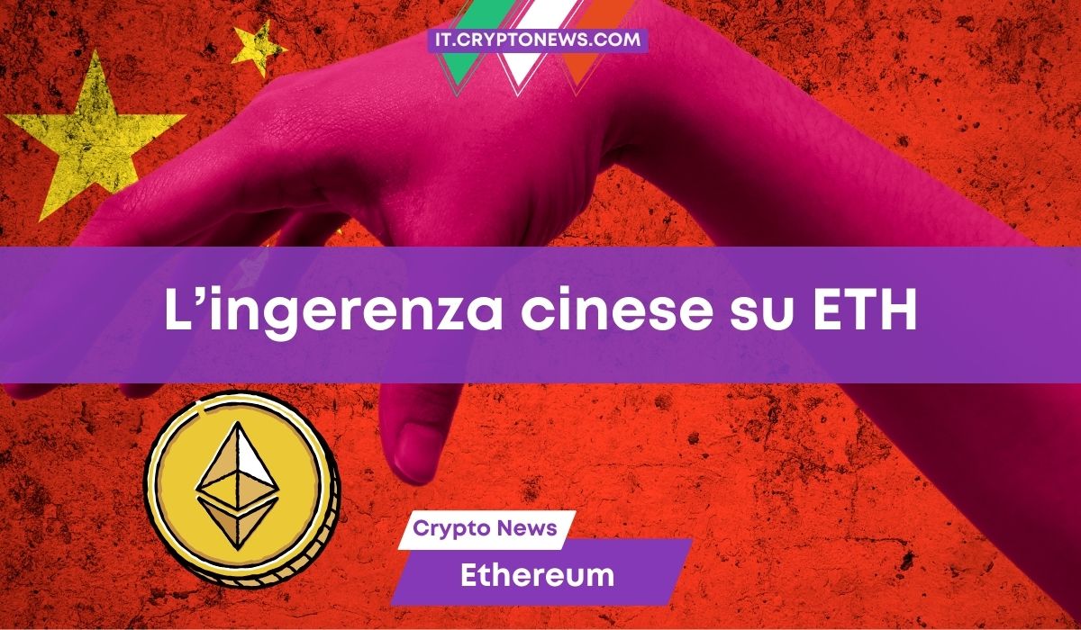 L’influenza della Cina su Ethereum: le accuse di John Deaton