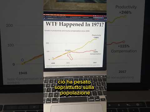 Nel 1971 é CAMBIATA PER SEMPRE l’ECONOMIA MONDIALE #bitcoin #crypto #economia