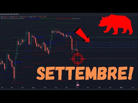 SETTEMBRE PARTENZA BEARISH! TARGET DEL MESE! DUMP CONTINUA?! #criptovalute