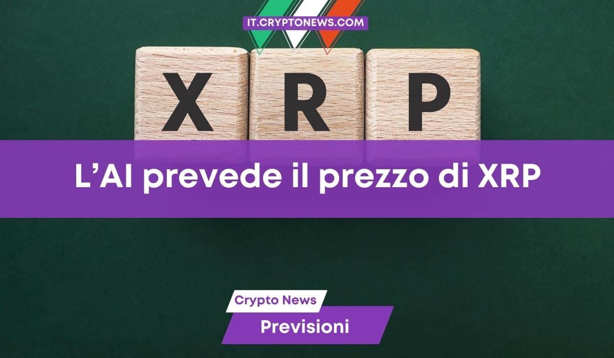 L’Intelligenza Artificiale prevede il prezzo di XRP al 30 settembre